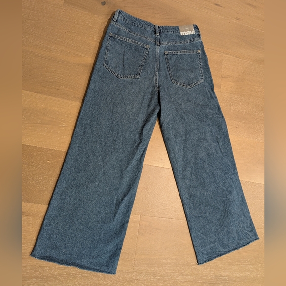 Mavi High Rise Wide Leg Miami 100 Organic Cotton Women's Jeans Size 29 - Picture 3 of 9